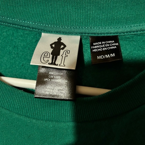 ELF Green Holiday Crewneck Sweater - Picture 5 of 6